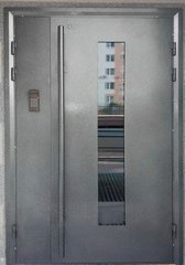 Двері металеві зі склопакетом (ціну уточнюйте)