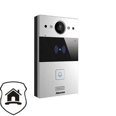 Комплект домофону зі зчитувачем R20E та Wi-Fi відеомонітором Akuvox