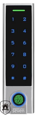Біометричний контролер доступу Bluetooth із клавіатурою SEVEN CR-7477BF MIFARE