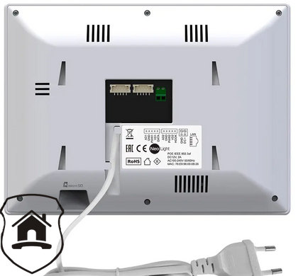 Відеодомофон NeoLight ALPHA Hybrid White