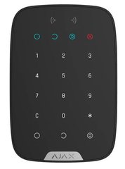 Бездротова сенсорна клавіатура KeyPad Plus Black з підтримкою безконтактних карток і брелоків